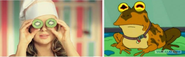 Аня Семенович и клубника