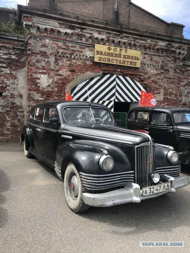Кронштадт ,выставка ретро автомобилей