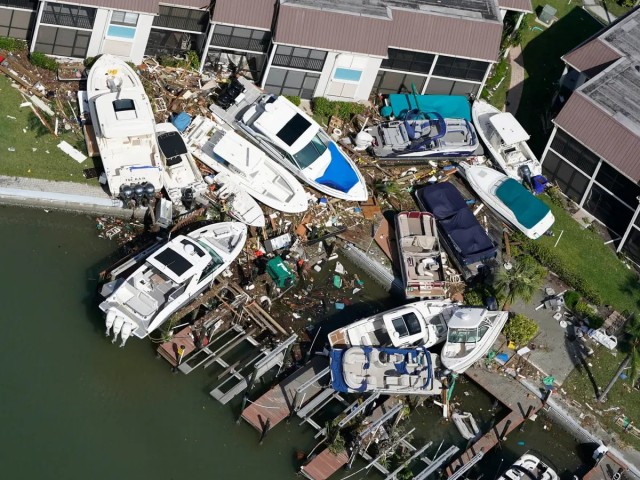 Воздействие урагана «Ян» на маломерный флот Флориды