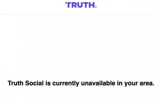 Truth Social на Украине- все.