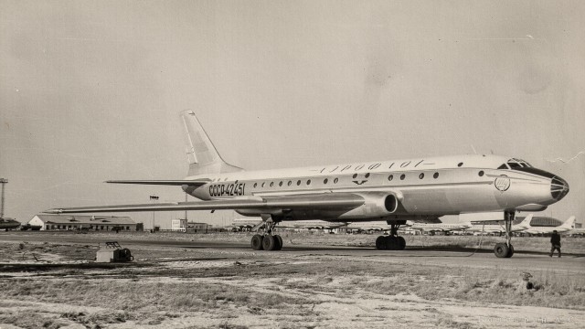 Самый большой "турбопроп" в мире - советский Ту-114