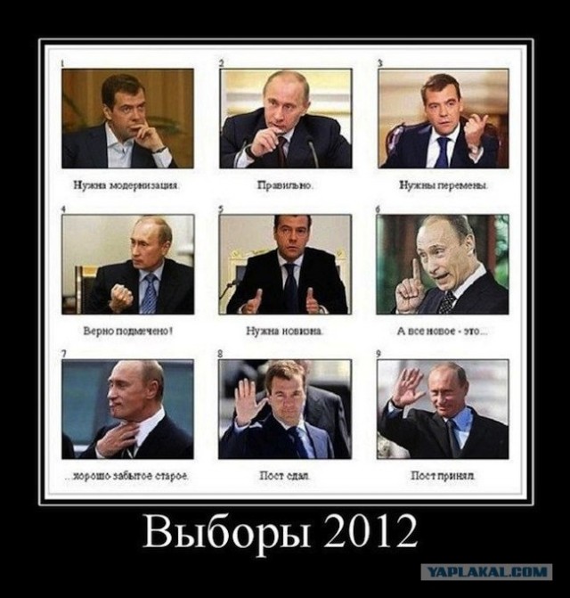 За кого голосовали? Выборы 2012