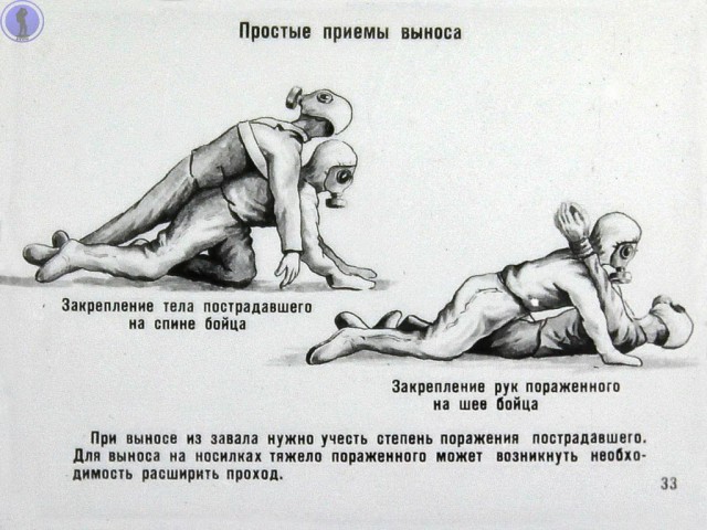 Это снова должен знать каждый: диафильм о спасательных работах в ядерном очаге поражения