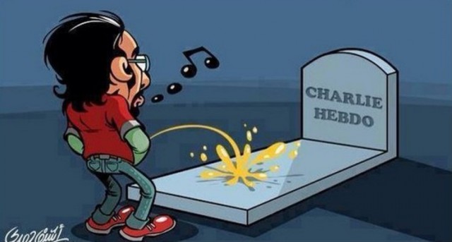 Charlie Hebdo опубликовала еще одну карикатуру