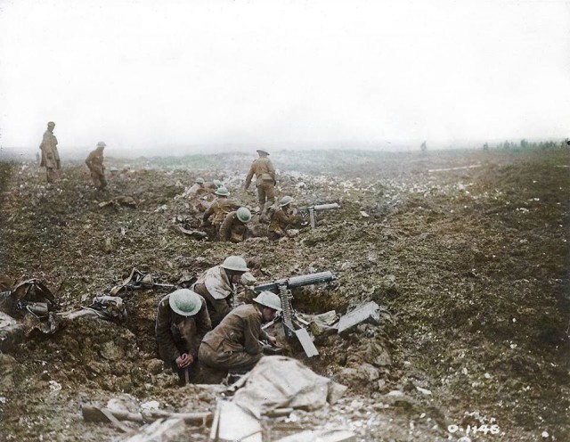 Артиллеристы и гранатометчики Первой мировой