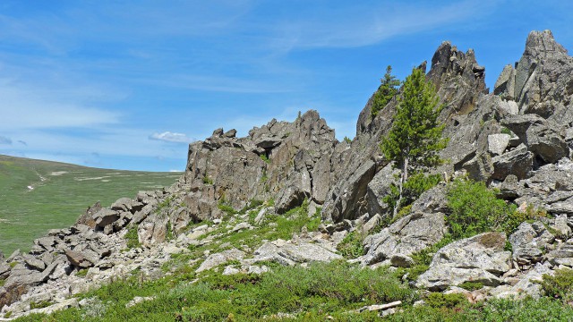 Горный Алтай. Конный поход. Урочище Сугойное, база Элекмонар.