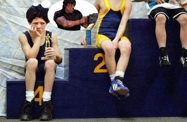 Фотожаба: Несчастный спортсмен