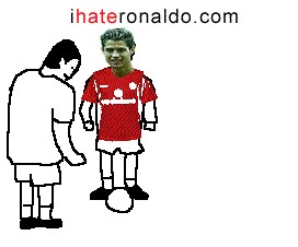 i hate ronaldo