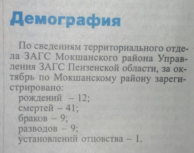 Численность населения России резко сократится