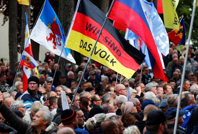 В Германии 3 тыс. человек вышли на митинг с требованием запустить «Северный поток-2»