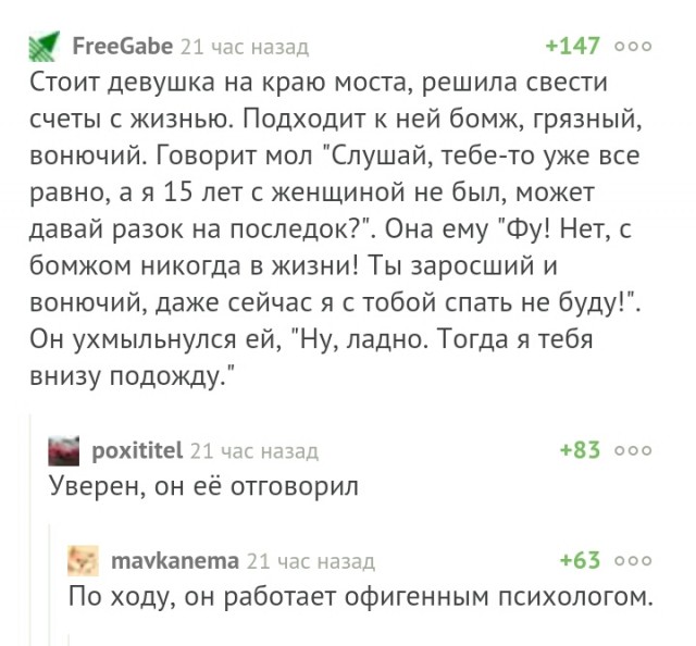 Чёрно-пошлая деградация
