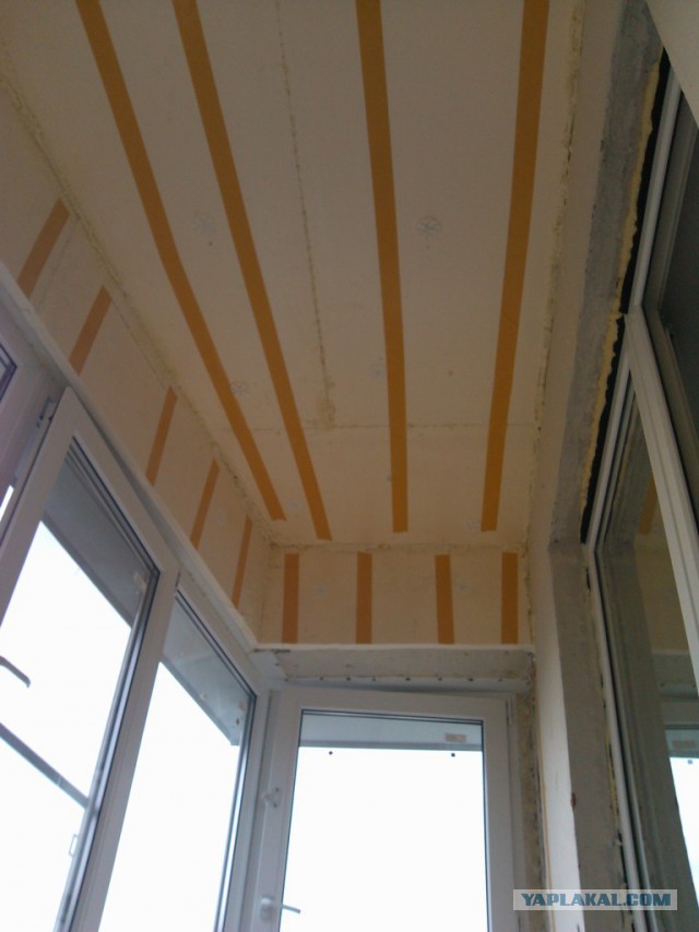 Мой вариант утепления балкона