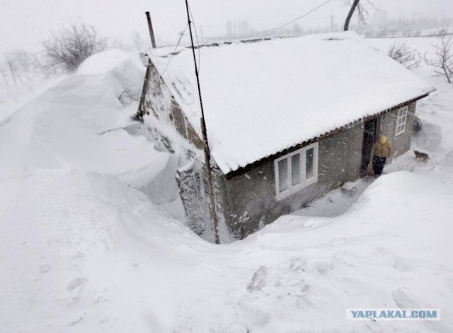 Румынцы тащатся от зимы
