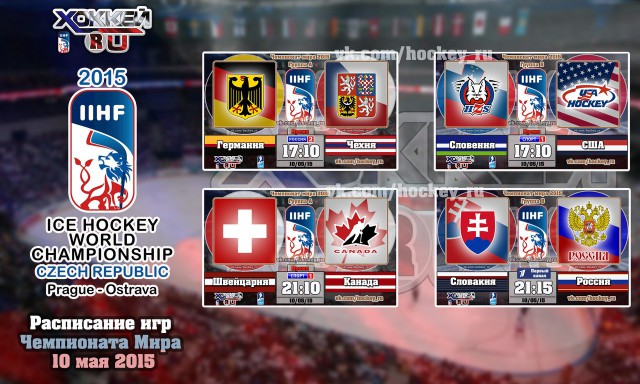 Чемпионат Мира по хоккею 2015 часть 2