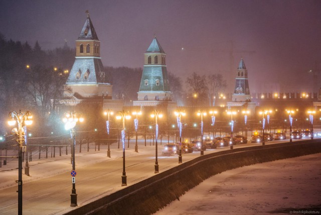 Как убирают московский снег