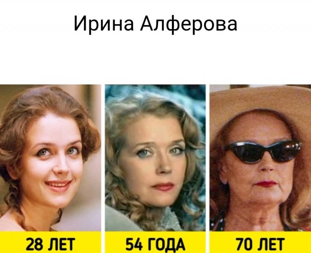 Как менялись с годами 16 легендарных актрис любимого старого кино