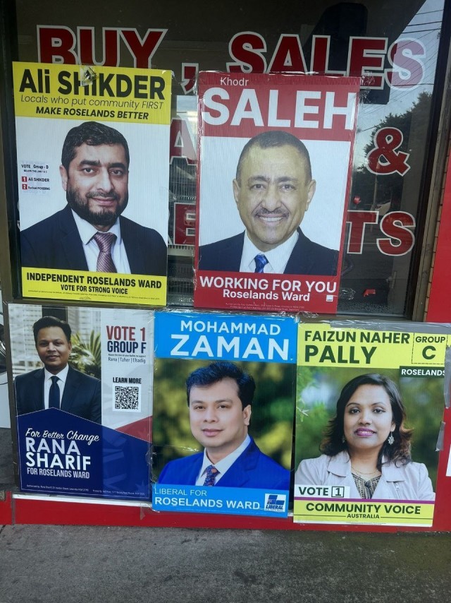 Предвыборная агитация в Австралии.