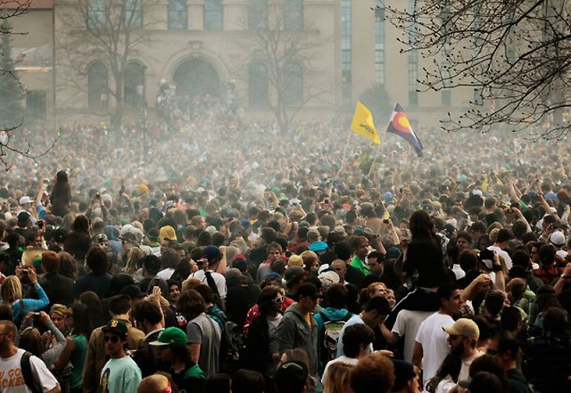 Митинги в поддержку легализации марихуаны