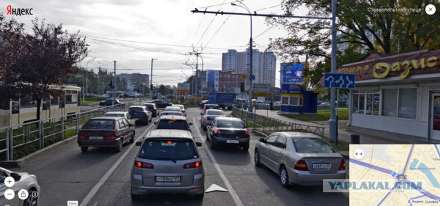 Местная особенность проезда кольца.