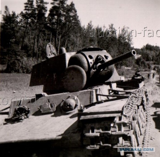 Последний бой двух КВ-1 второго июля 1941 в Латвии