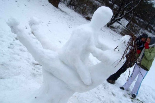 Немного снеговиков Вам !