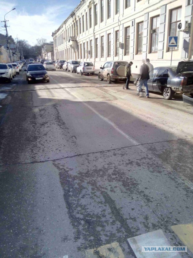 Хам на встречке в Симферополе