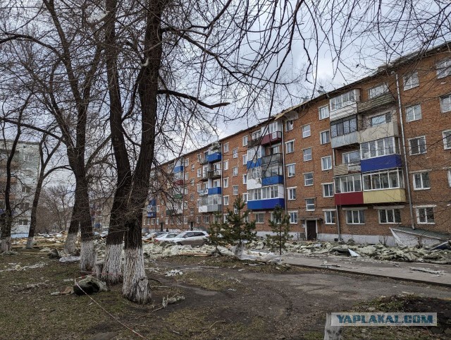 Снесло  крышу
