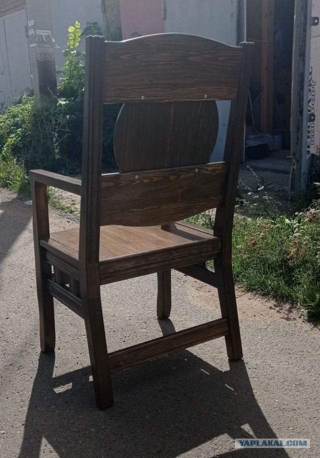 Готово новое изделие! Стул-кресло SEDIA BARONE. Разве сам себя не похвалишь?