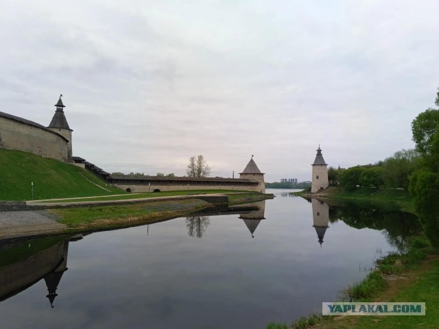 Макет Пскова XVII века
