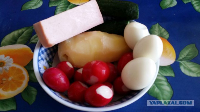 Окрошка+4 способа заправки.