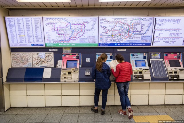 Интересные особенности токийского метро