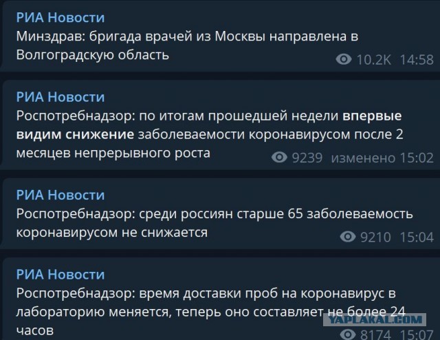 Пандемия. Коронавирус. Россия и мир. Последняя информация. Часть 26