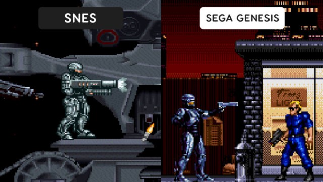 Игры SEGA против Super Nintendo