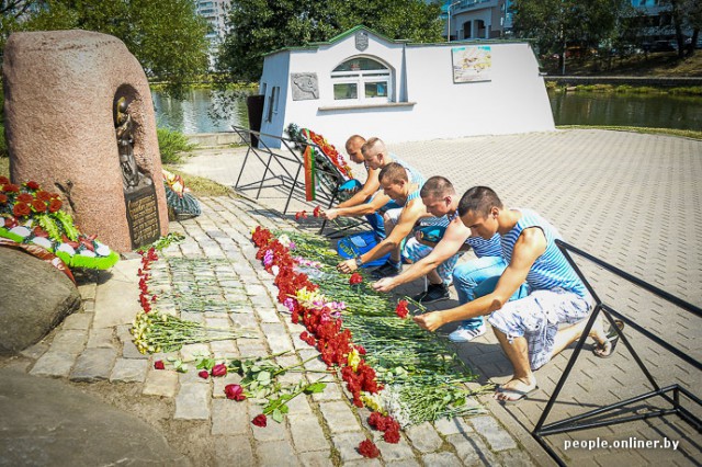 День ВДВ в Минске.