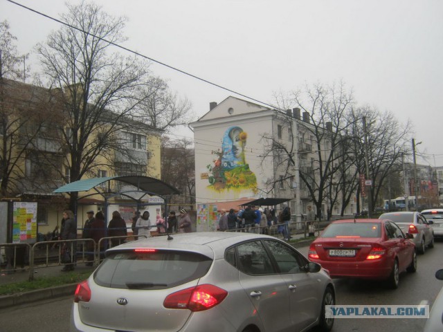 Уличный "вандализм" по-питерски