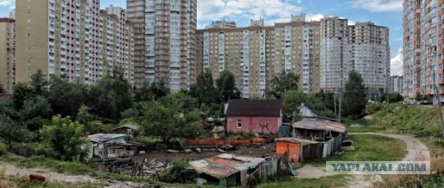 Последний дом бывшего села в Киеве