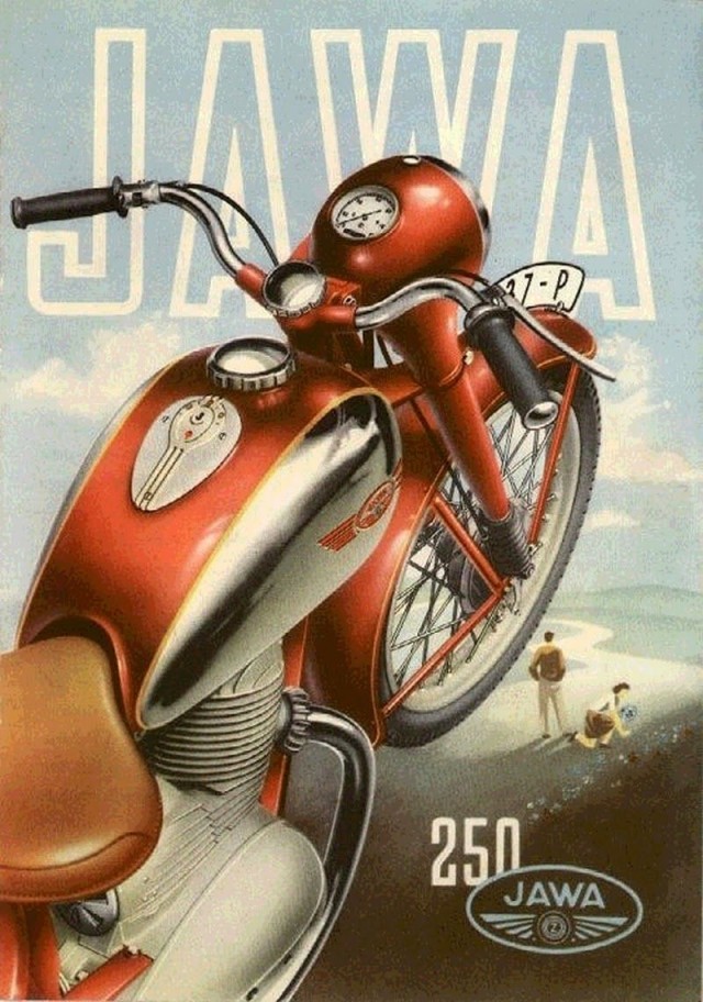 Реклама советских мотоциклов