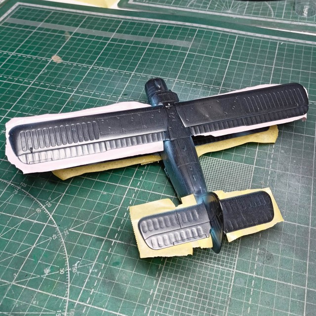 Сделал диораму с трудягой Ан-2 в подарок