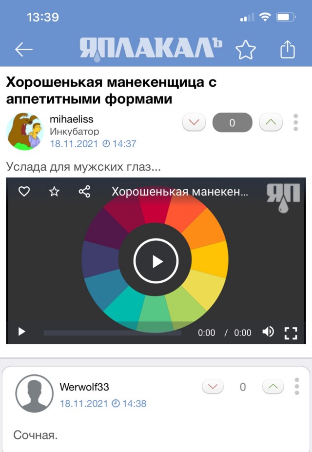 Хорошенькая манекенщица с аппетитными формами
