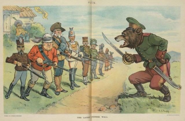Заграничные сводки карикатурного фронта