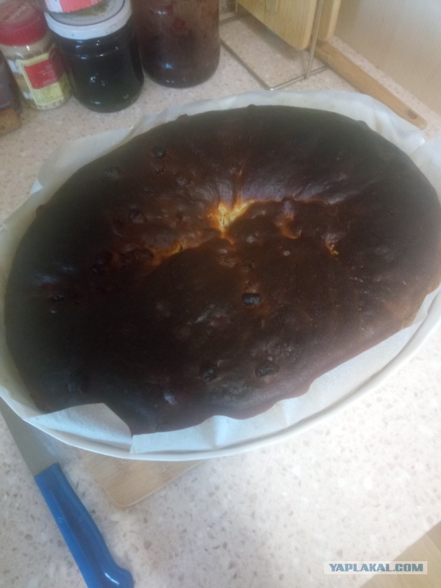 Пасхальный кулич. Хвастовства и легкого недоумевания пост.