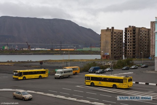 За Полярным кругом. Норильск. Тундра.