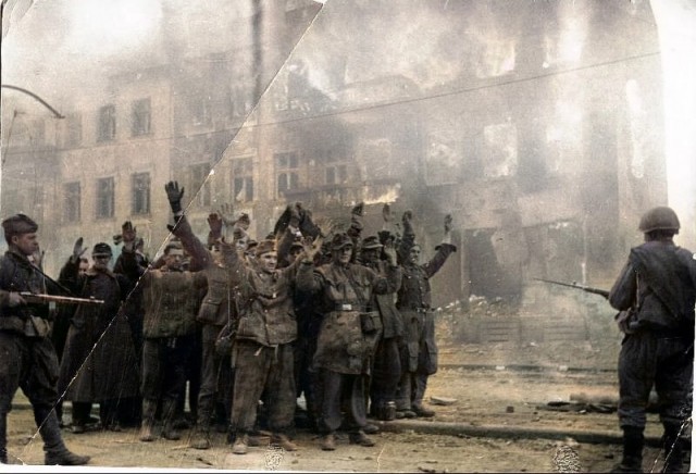 Кёнигсберг в апреле 1945-го.