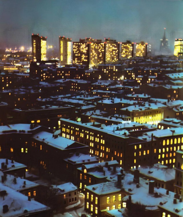 Москва зимняя и новогодняя. Часть первая.