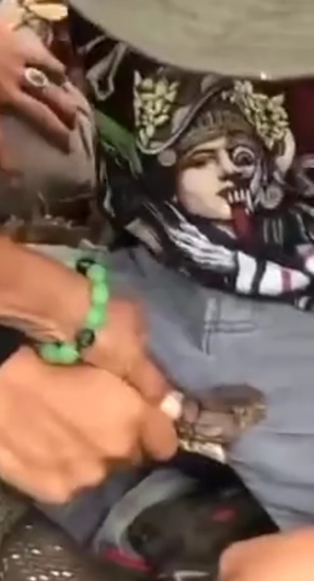 Жуть: королевская кобра укусила мужика за член