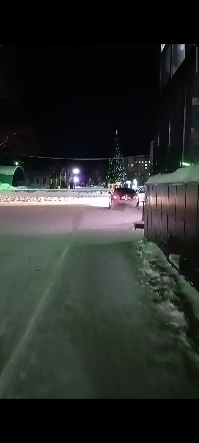 У нас весна.