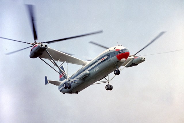 Вертолет-музей В-12