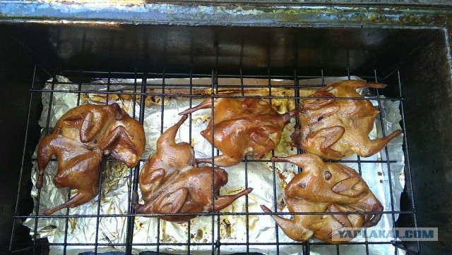 Копченые королевские креветки