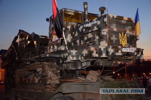 Гигантская окопоройка спасет Украину