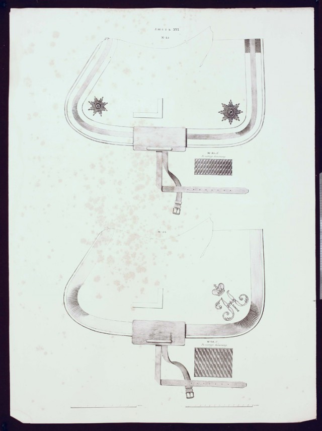 Обмундирование Императорской армии, 1844 год.
